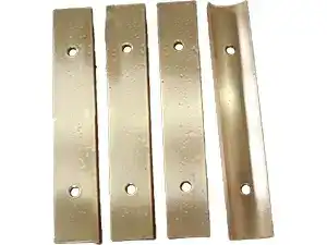 Placas de desgaste de bronce