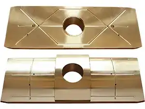 Zapatas de bronce