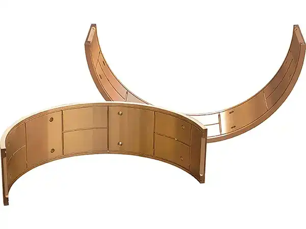 Cojinetes de bronce divididos